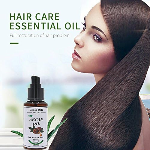 Pure Morrocan Argan Oil - AINATU Moisturizing Treatment for Hair, Face &amp; Skin From The kernels of the Argan Tree - The Anti Aging, Anti Wrinkle Beauty