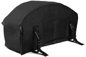 Riyitauto Winch Cover Heavy Duty Adjustable UV-resistant Water proof Dust-Proof Winch Protective Cover for 8000-12000 lbs up to 13500 lbs Electric Winches Indoor/Outdoor Winch Accessories