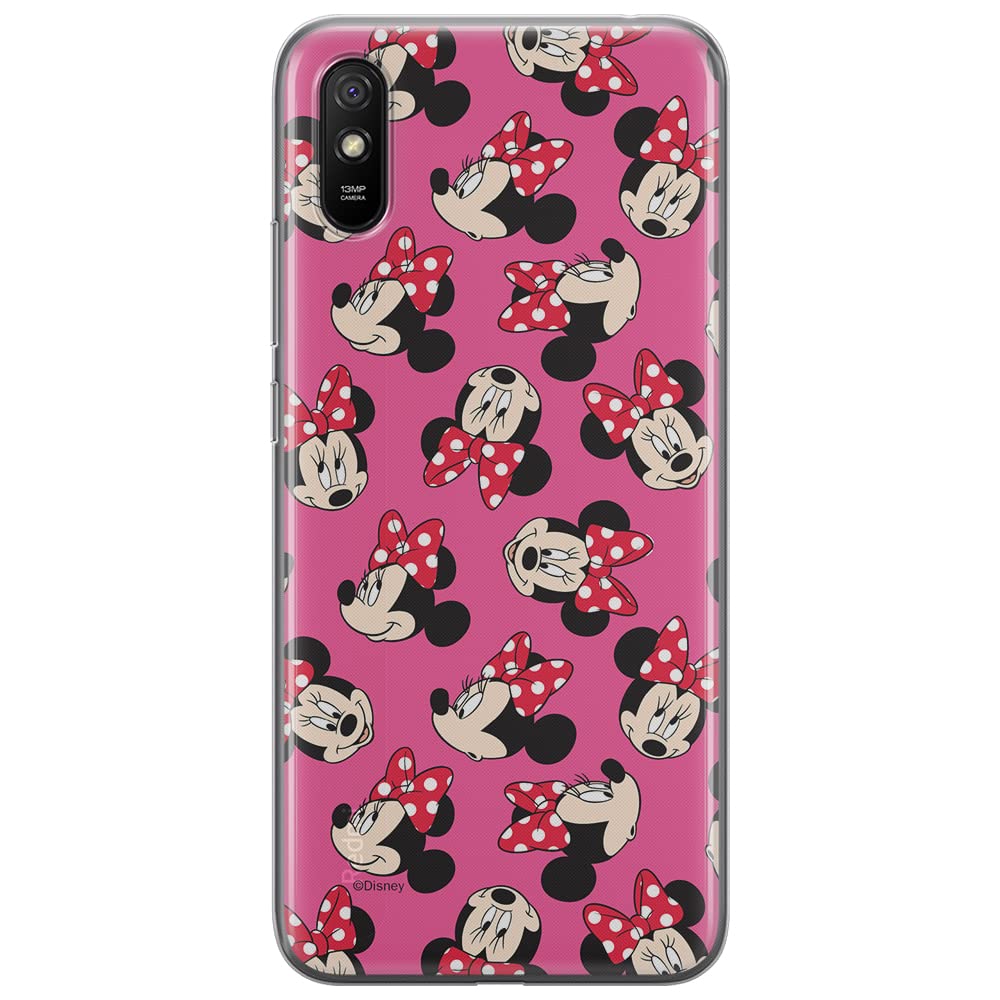 ERT GROUP mobile phone case for Xiaomi REDMI 9A original and officially Licensed Disney pattern Minnie 019 optimally adapted to the shape of the mobile phone, case made of TPU