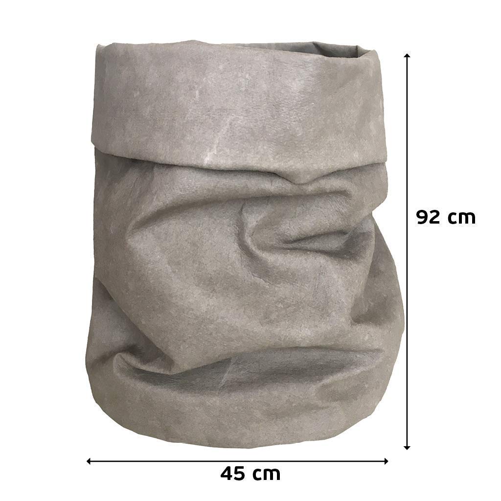 waschbarer Papiersack Paper Bag Wäschekorb Wäschesack Aufbewahrung