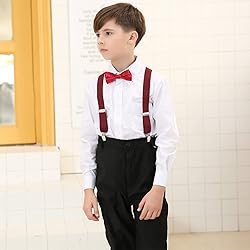 Kajeer Kids Suspender Bowtie Necktie Sets