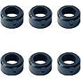 KOOPATZ Fuel Injector Sleeves Cups Seals Adapter Kit 1997-2011 for Ford Explorer Mustang Ranger, for Mercury Mountaineer, V6 4.0L Engine 926-028 F77Z-9G512-AA 1F82-13-250, 6 Pack
