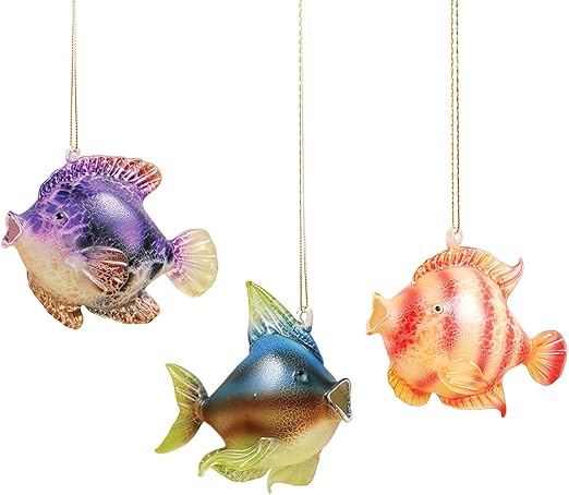 tropical fish ornaments