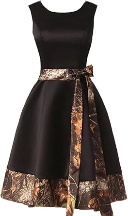 camo homecoming dress