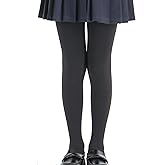 EVERSWE Girls Ultra Soft Fleece Lined Opaque Footed Tights