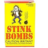 Rhode Island Novelty Stink Bombs Glass Vile Vials Novelty (Box of 36)