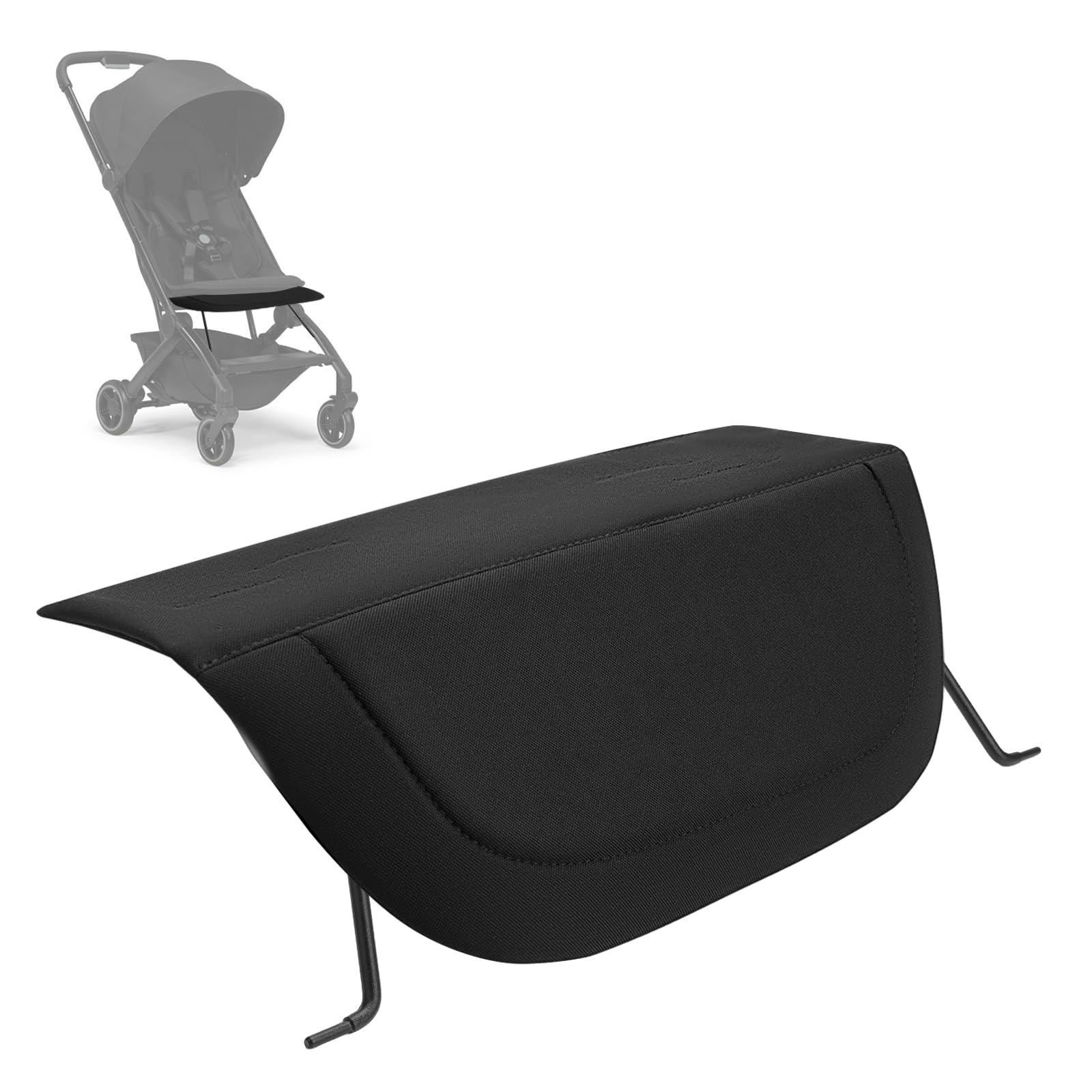 Photo 1 of YIBEICO Stroller Adjustable Leg Rest for Joolz AER+/AER Footrest Extender for Extra Leg Support Comfort Accessory