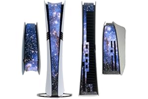 Console Decal For PS5 Pro, Center Skin Cover Sticker, Side Protective Film, Host Middle Strip Sticker, Skin Sticker Decal Cov