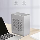 Uinfhyknd A07 Mini ITX Case HTPC Chassis USB3.0 ITX Black Metal Ext Cable view 5