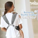 Aolso 4-in-1 Baby Carrier Newborn to Toddler Grey 3.5-18kg view 9