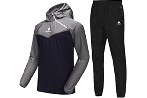 HOTSUIT Sauna Suit Men Weight Loss Jacket Pant Gym Workout Sweat Suits