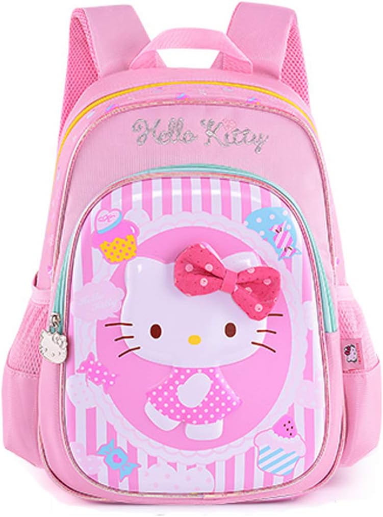 hello kitty backpack hard Mini for Girls - Bundle with 10" Hello Kitty Backpack with Front Pocket Plus Stickers, More | Hello Kitty Backpack for Women The hard shell design adds durability and structure while the playful Sanrio character pattern makes it a fun everyday accessory for fans Her Universe Hello Kitty Apple