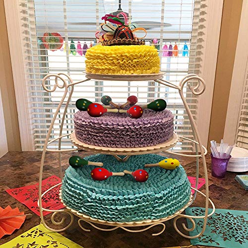 image for Aniann 12 Pieces Mini Wooden Maracas Fiesta Maracas Handmade Colorful 