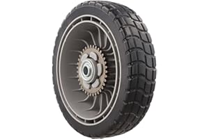 OEM Spec Lawn Mower Wheels For Honda HRR216 HRS216 HRT216, Robust Plastic And Rubber Build, Designed To Maintain Mower Perfor