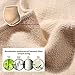 HOFISH Women Maternity Panties Over The Bump Pregnancy Underwear Black Beige Medium