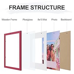 Vittanly 11x14 Picture Frame, Engineered Wood with