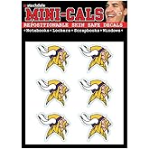 NFL Minnesota Vikings Face Tattoos, Team Colors, One Size