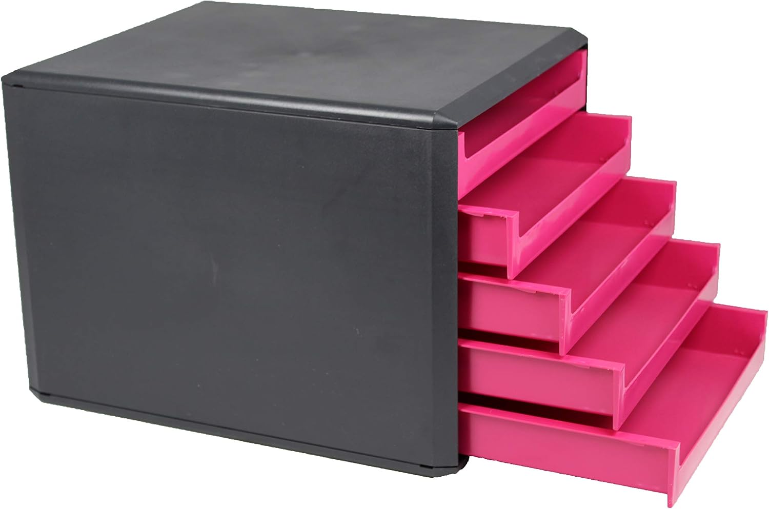 Metzger & Mendle 5 Drawer Unit Anthracite/Sunset red (Pink) - Image 3