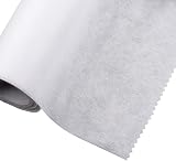 The Bead Shop Heavy Weight Iron On Interfacing 90cm x 3m White Non-Woven