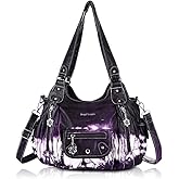 Angel Barcelo Purses for Women Soft PU Leather Shoulder Bag Crossbody Purse and Handbags