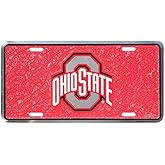 HangTime Ohio State University - Ohio Buckeyes Mosaic License Plate