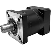 Nema 34 Planetary Gearbox Ratio 5:1 Speed Reducer Backlash <18 arc-min 3000RPM Gear Head 14 Inch Input Shaft for Stepper Motor, Speed Reducers with Screw for CNC