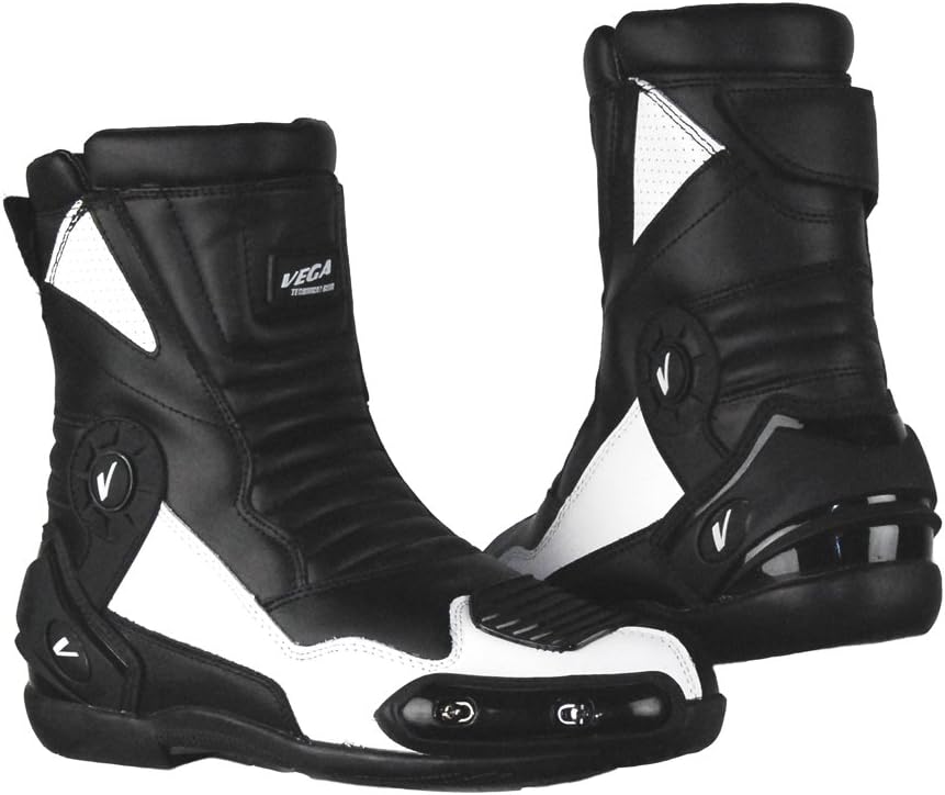 Vega 12 O'Clock Sport Boots (Black, Size 8)