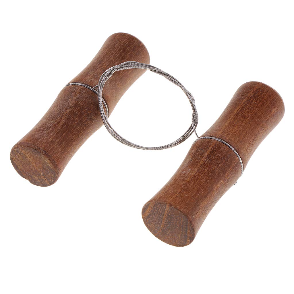 Evalue Wire Clay Cutter, 1 Piece Wooden Handle Pottery Clay Cutting