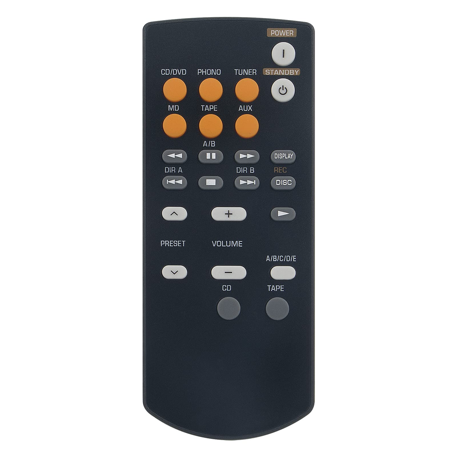 New RAX15-WF67620 Remote Control Replacement - RAX15 WF67620 Replace Remote Control fit for YAMAHA Amplifier RAX15 WF67620 AX-397 AX397 RAX15-WF67620 Remote Controller