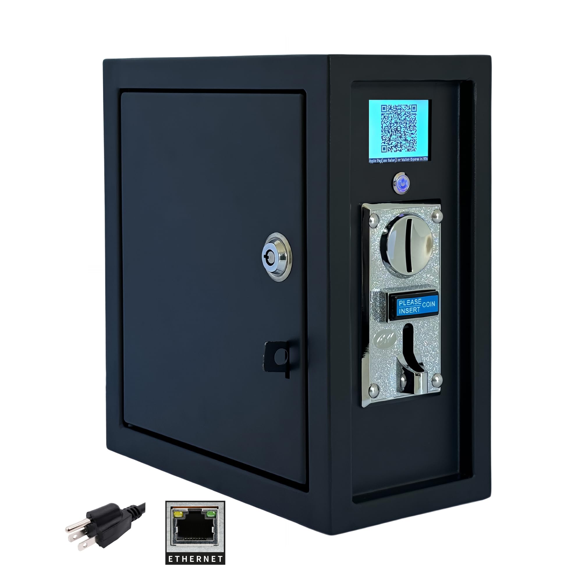 Photo 1 of Sintron ST-004 110V Ethernet Edition LCD Upgrade Coin & Mobile Payment for Apple Pay Paypal Operated Timer Control Power Box for Vending Machine, Gaming Machines, Shoe Polisher, Washing Machines