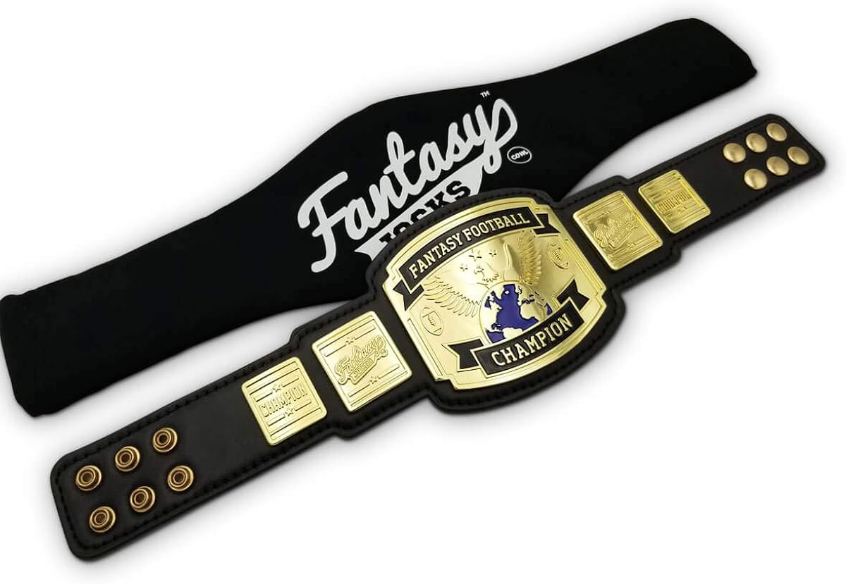 FANTASYJOCKS MiniChampionship Fantasy Football Belt Trophy Prize Clothing