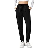 Missufe Sweatpants Women Workout Lounge Joggers Athletic Cinch Bottom Pants with Pockets