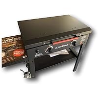 Griddle Lid Cover fits 28" Blackstone Griddle, Powder Coated Black Aluminum Lid Storage Cover for 28 Inch Blackstone…