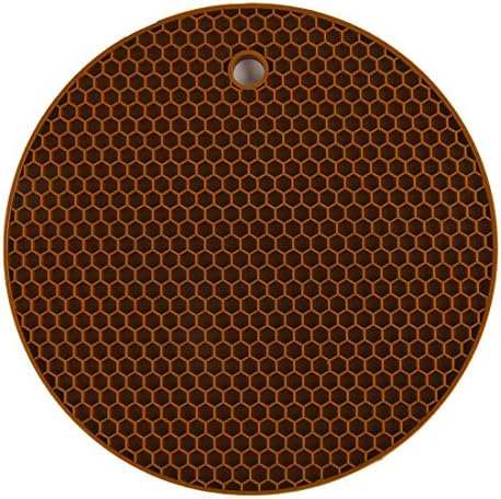 GERGORY Table mat non-slip insulation mat table mat high temperature easy to clean thick honeycomb food grade silicone