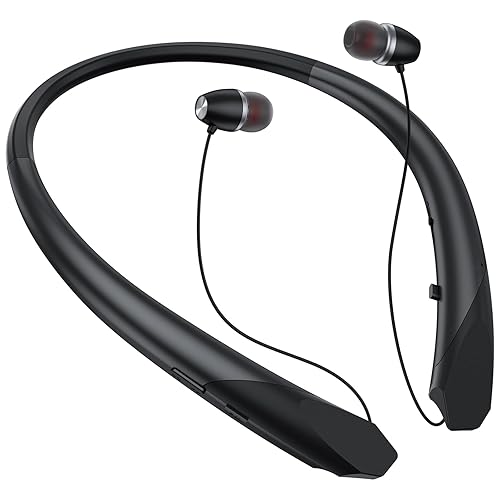 Bluetooth Headset, 2024 Upgraded Wireless Neckband Bluetooth