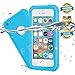 Waterproof iPhone 5/5S/SE Case, EFFUN IP68 Certified Waterproof Dustproof Snowproof Shockproof Case Cover Fully Sealed Underwater Cover with Built-in Screen Protector for iPhone 5/5S/SE Light Blue