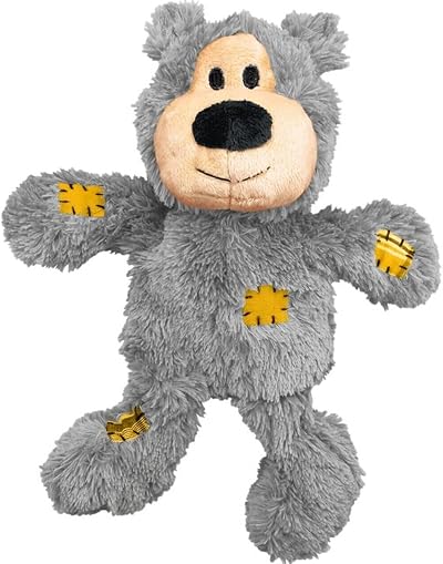 KONG Wild Knots Bears Toy Med/Large Pack of 2 Durable Dog Toys