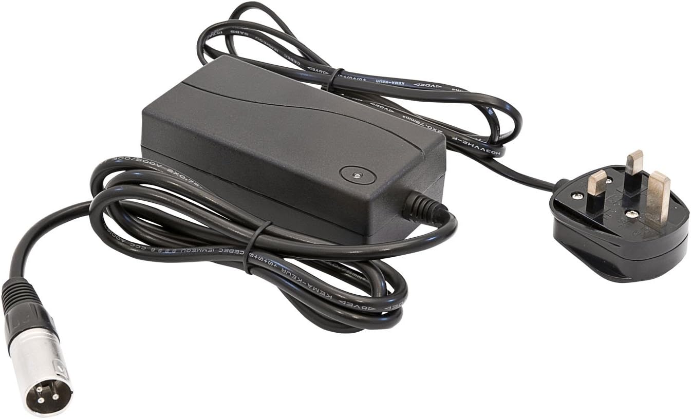 Ivanhoe 24 VOLT 2 AMP Battery Charger For Mobility Scooter Or Electric Wheelchair Premium Quailty Latest Smart Battery Charger UK Plug