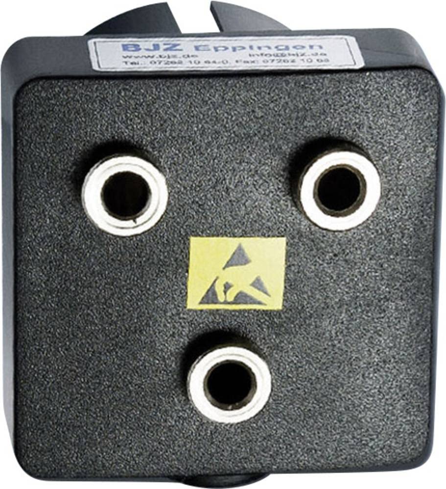 BJZ Grounding block with 3 banana sockets(1 Mohm)