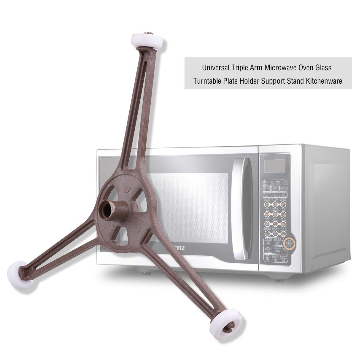 CHICTRY - Soporte universal para microondas (triple brazo): Amazon ...