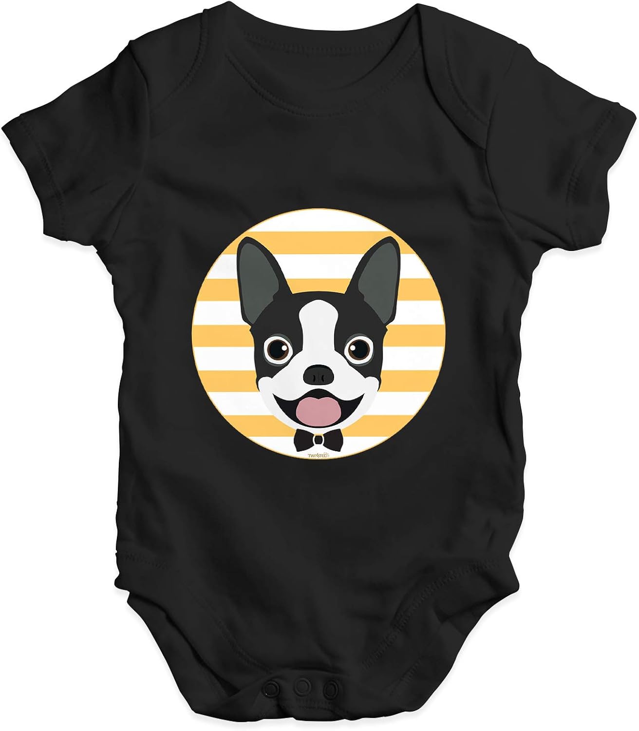 bow tie baby grow