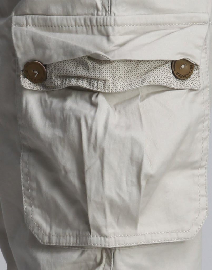 beevee men's cotton cargo pants