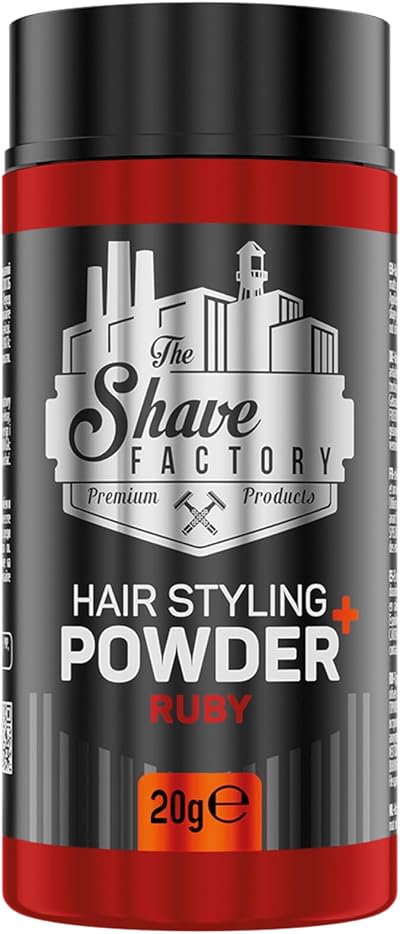 The Shave Factory Ultra Hold Hair Styling Powder 20g | Volumizing Matte Powder
