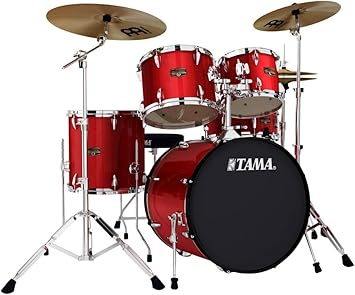 Tama Imperialstar 5 Piece Acoustic Drumkit 20 Bass Drum 10 12