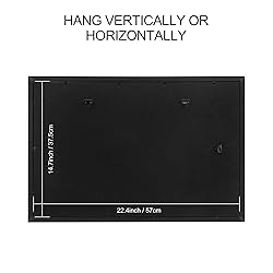 FramePro Vinyl Record Frame with 2 Double Sided