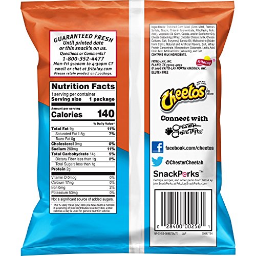 Frito Lay Cheesy Mix Variety Pack, 40 Count Pricepulse