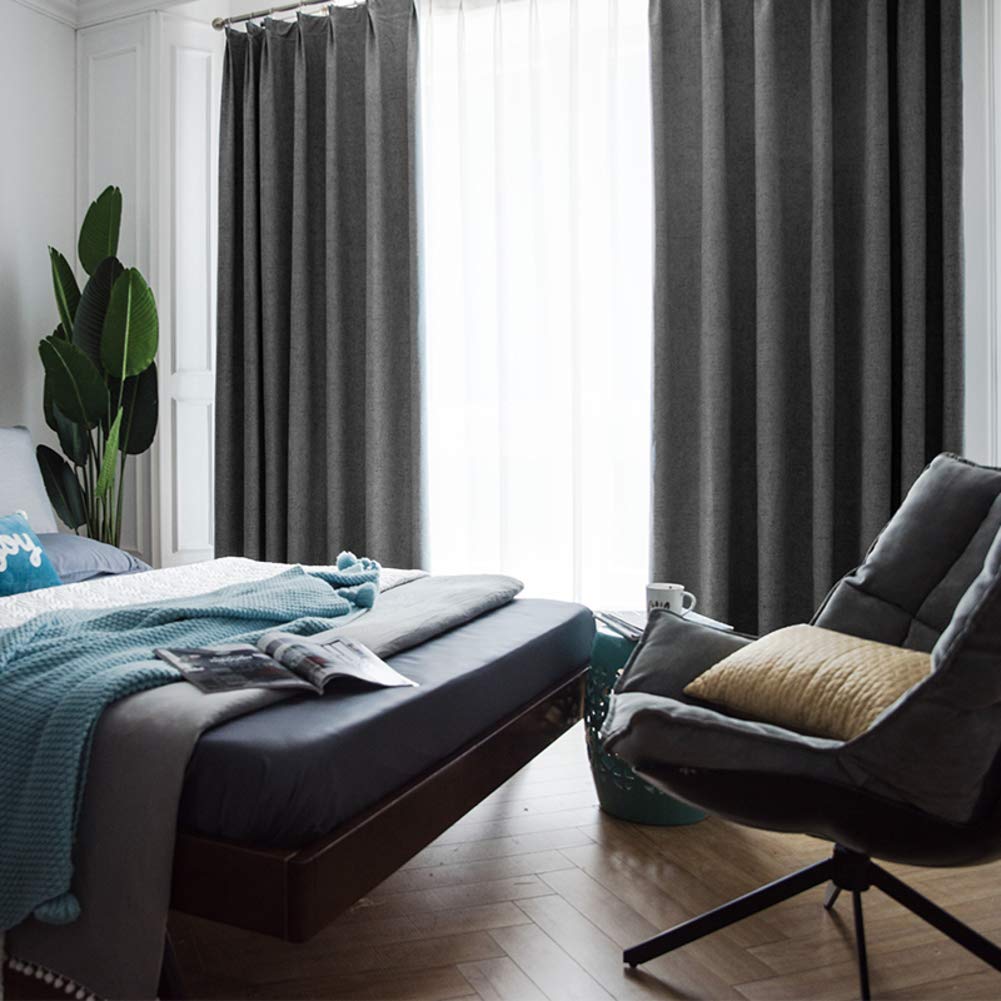 Amazon Com Draped Blackout Curtain Thermal Insulated