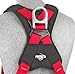 3M Protecta 1191260 Fall Protection Full Body Harness, With 3 D-Ring's, Quick Connect Buckle Legs, 420 Pound Capacity, Medium/Large, Red/Gray