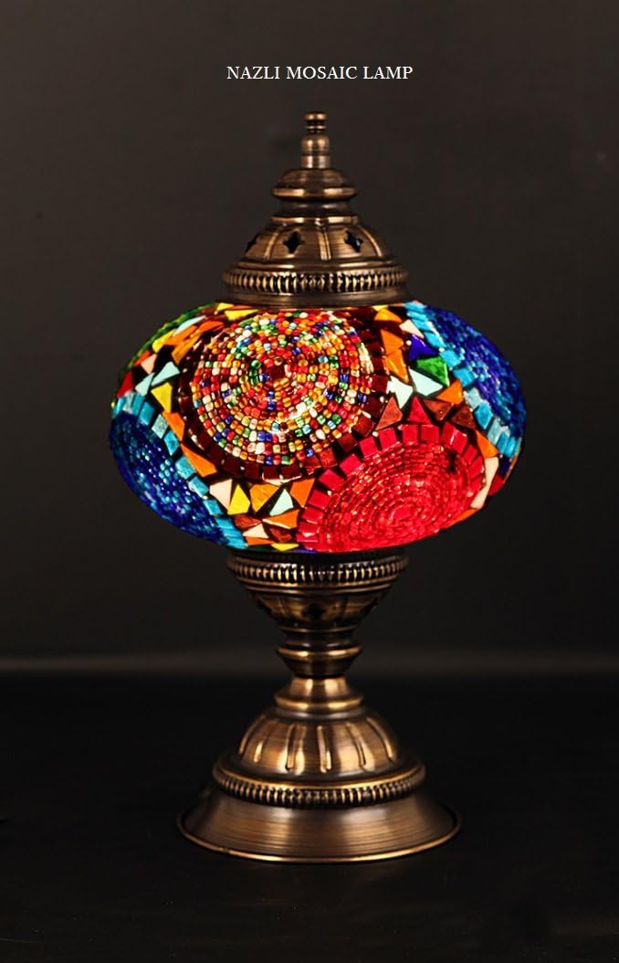 Mosaic Table Lamp,Lamp Shade,Turkish Lamp,Moroccan Lamp Amazon.co.uk
