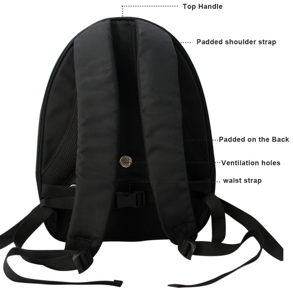 151bs以下のペット向け B01n9jsk9e 猫用 散歩旅行自転車向け Evaバックパック 犬 キャリーバッグ ペットバッグ Evaバックパック Okbuynow キャリーバッグスリング 正規品